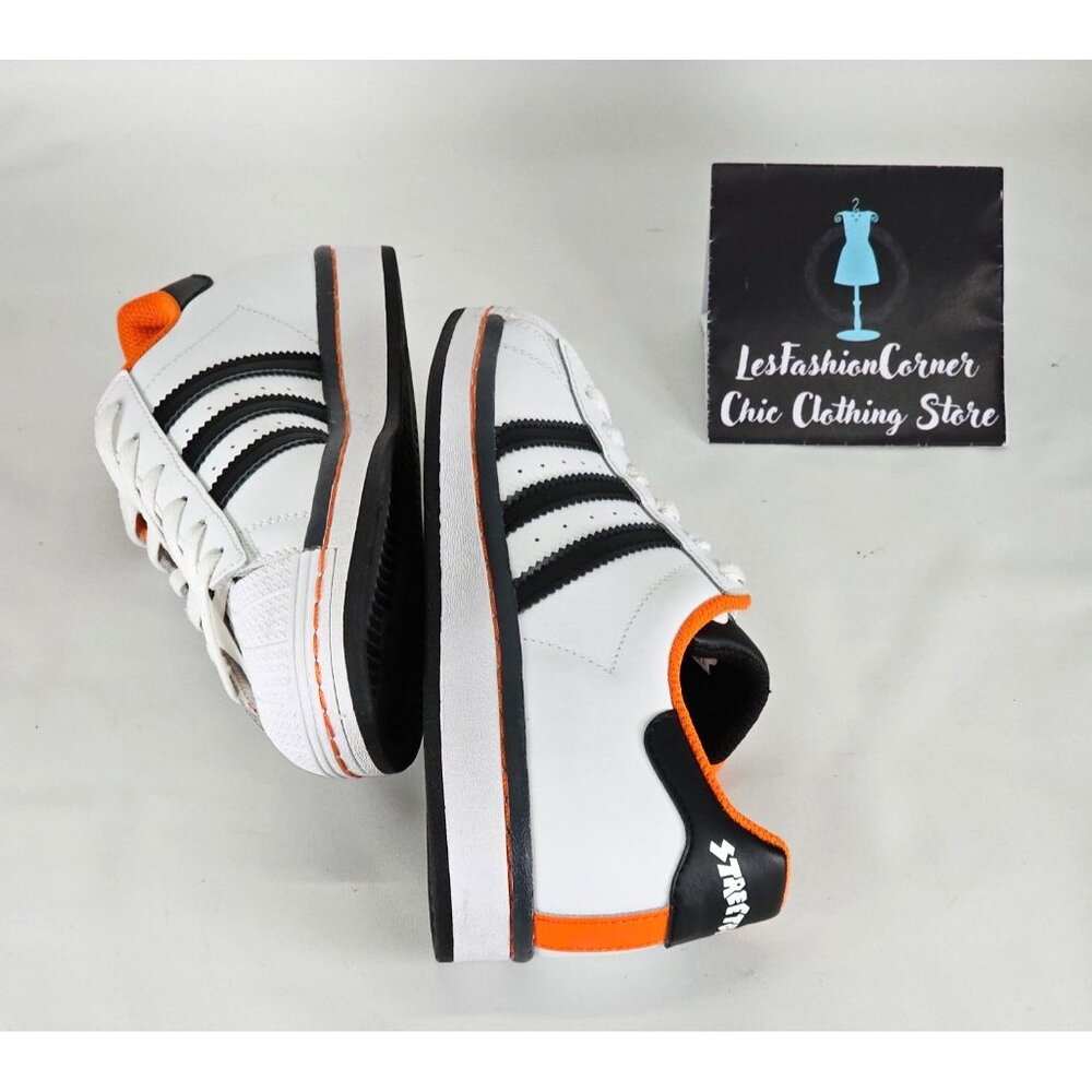 Adidas Women's Originals Superstar vs. Streetball Classic Sz 5.5 284 - Picture 14 of 16